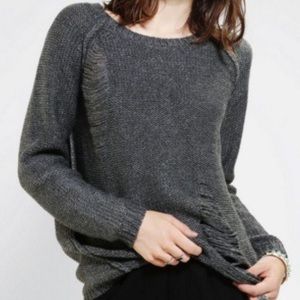 Urban Outfitters Slit Pullover Sweater